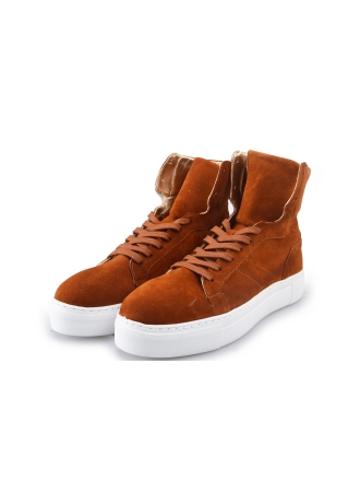 Madore Hoge sneakers Bruin 158943