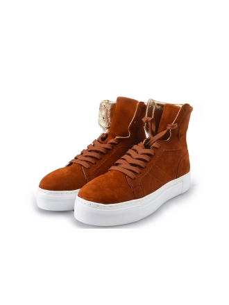 Madore Hoge sneakers Bruin 158956