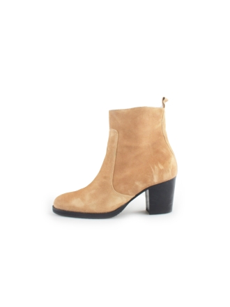 Stefano Lauran Enkellaarzen Beige 164315