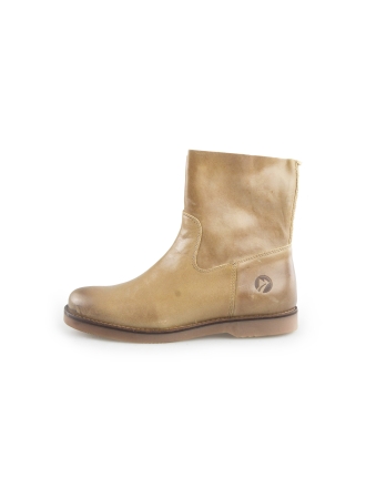Travelin Enkellaarzen Beige 166200