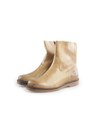 Travelin Enkellaarzen Beige 166200