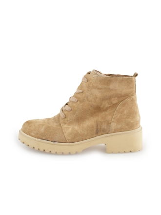 Waldlaufer Veterboots Beige 160377