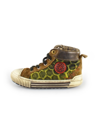 Red-Rag Hoge sneakers Bruin 160717