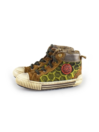 Red-Rag Hoge sneakers Bruin 160717