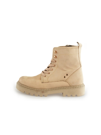 Poelman Veterboots Beige 161224