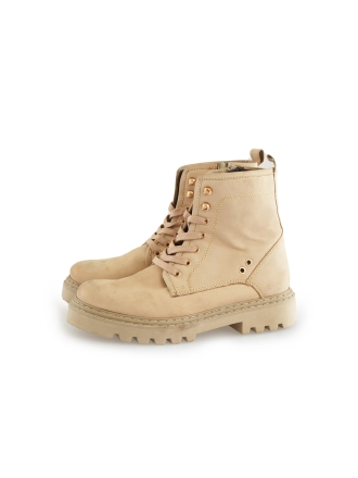 Poelman Veterboots Beige 161224