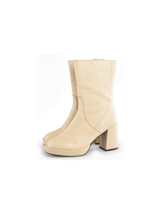 Omoda Enkellaarzen Beige 161801