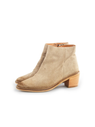 Notre-V Enkellaarzen Beige 162384