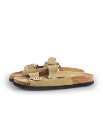 Ann Rocks Slippers Beige 169918