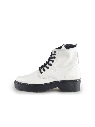 Linea Zeta Veterboots Wit 170019