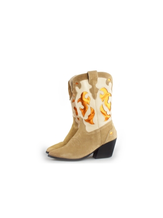 Omoda Cowboy laarzen Beige 172206