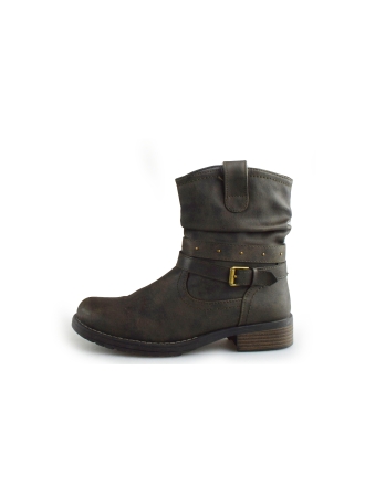 Linea Zeta Biker boots Groen 174596