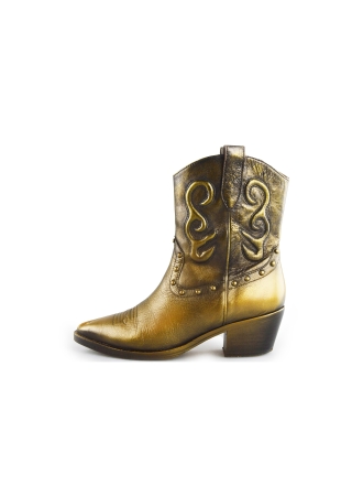 Goosecraft Cowboy laarzen Goud 185679