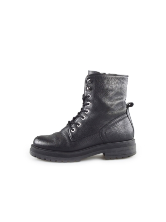 Poelman Veterboots Zwart 188105