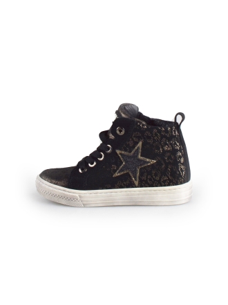 Poldino Hoge sneakers Zwart 180570