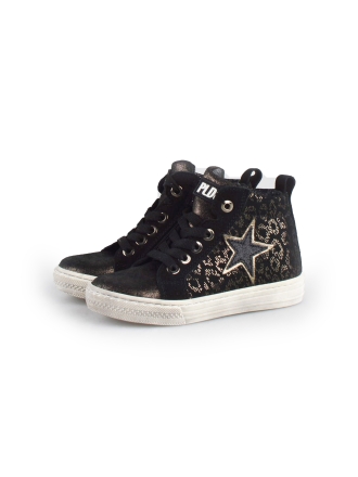 Poldino Hoge sneakers Zwart 180570