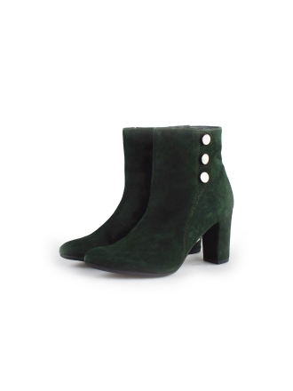 Linea Zeta Enkellaarzen Groen 180752