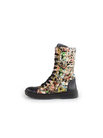 Jochie Veterboots Zwart 182940
