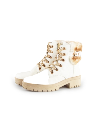 Linea Zeta Veterboots Beige 184381