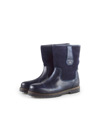 Nogrz Enkellaarzen Blauw 186660