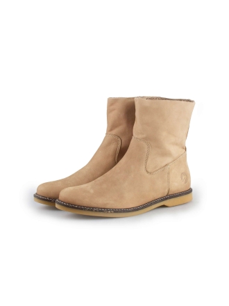 Travelin Enkellaarzen Beige 186770