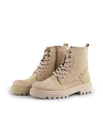 Poelman Veterboots Beige 188097