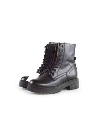 Poelman Veterboots Zwart 188336