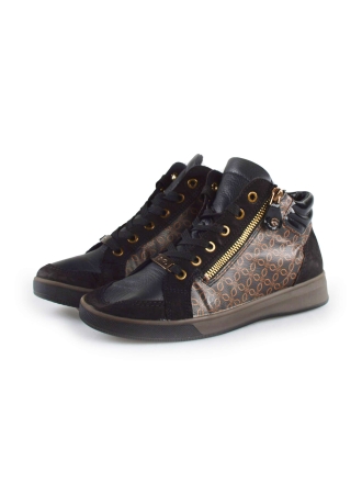 Ara Hoge sneakers Bruin 188561