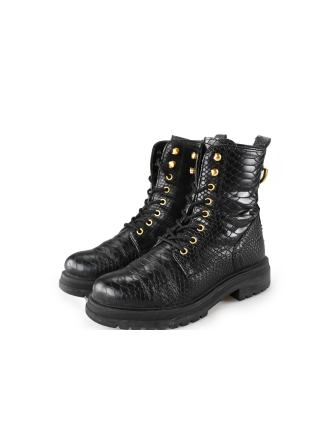 Omoda Veterboots Zwart 191043