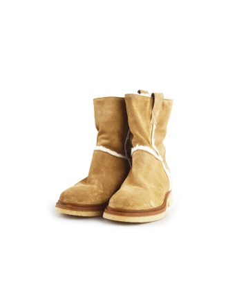 Notre-V Enkellaarzen Beige 190054