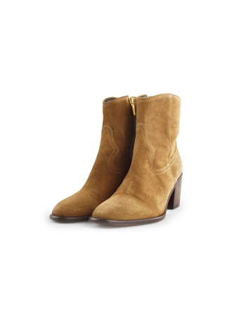 Notre-V Enkellaarzen Beige 190083