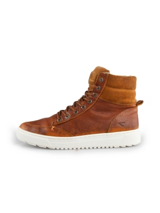 Hub Hoge sneakers Bruin 190114