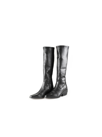 Omoda Cowboy laarzen Zwart 191129