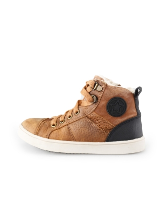 Nelson Hoge sneakers Bruin 194381