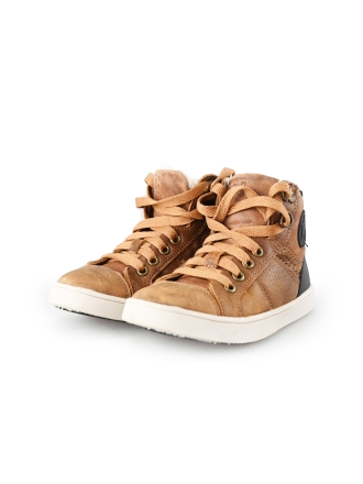 Nelson Hoge sneakers Bruin 194381