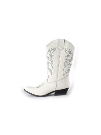 DWRS Cowboy laarzen Beige 195704