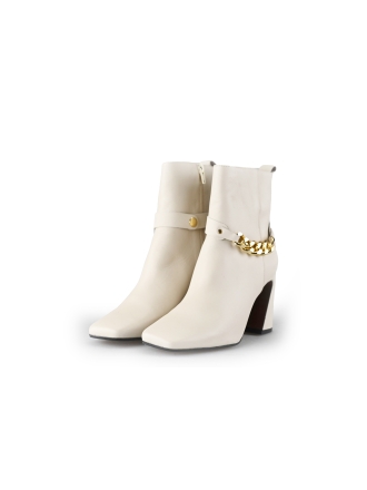 Boeties Enkellaarzen Beige 195709
