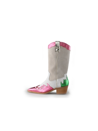 DWRS Cowboy laarzen Beige 195745