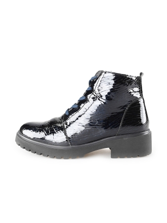 Waldlaufer Veterboots Zwart 196083