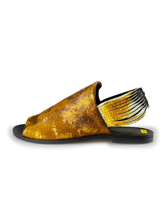 Papucei Sandalen Goud 197989
