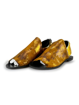 Papucei Sandalen Goud 197989