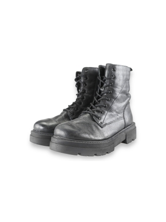 Poelman Veterboots Zwart 199891