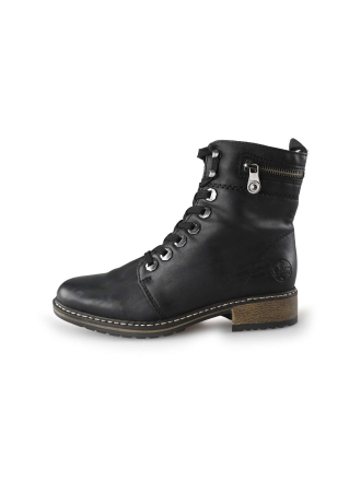 Rieker Veterboots Zwart 203414