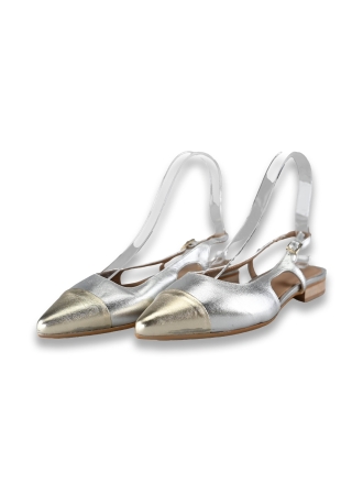 Notre-V Slingbacks Zilver 208308