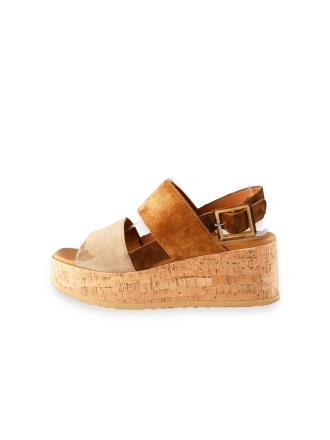 VIA VAI Sandalen Bruin 200277