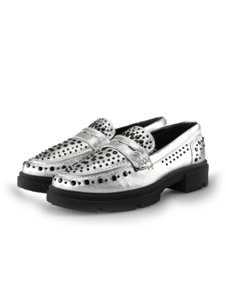 Lina Locchi Loafers Zilver 200715
