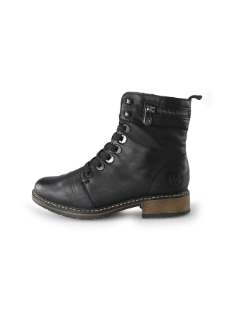 Rieker Veterboots Zwart 203320