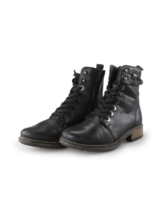 Rieker Veterboots Zwart 203320