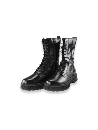 Ann Rocks Veterboots Zwart 205291