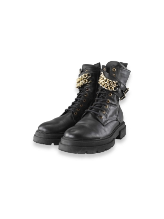 Linea Zeta Veterboots Zwart 205438